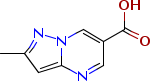 2-methylpyrazolo [1, 5-a] pyrimidine-6-carboxylic acid